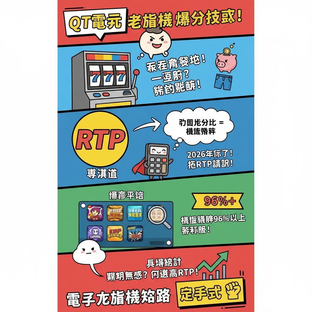 掌握QT電子老虎機爆分技巧與RTP高勝率攻略